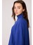 Düşük Kol Yakalı Yanlar Yırtmaçlı Örme Oversize Bluz 6