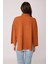 Düşük Kol Yakalı Yanlar Yırtmaçlı Örme Oversize Bluz 6