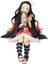 Anime Demon Slayer Nezuko Kamado 14 cm Oturan Karakter Figür Oyuncak Biblo 2