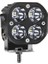 Off - Road Sis Lambası 4 Led 12 - 32V 40W - Set Beyaz Lass284 - 2 5