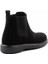 Siyah Süet Leather Erkek Bot & Bootie E02310111102 3