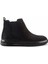 Siyah Nubuk Leather Erkek Bot & Bootie E02401020701 2