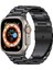 Apple Watch Gs Dt Pro T500 T800 Ultra 3 4 5 6 7 8 SE38 40 41 42 44 45 49 mm Uyumlu 3 Lu Çelik Kordon Kayış 3