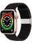 Apple Watch Uyumlu Yeni Ayarlanabilir Örgülü Esnek Kordon 42MM 44MM 45MM 49 mm Pr Pro 2055 1
