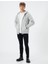 Fermuarlı Kapşonlu Sweatshirt Şardonlu Cep Detaylı 2
