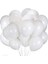 Metalik Beyaz Balon 10'lu Paket 1