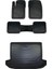 Honda Cıvıc Sedan 2007 - 2012 3D Luna Oto Paspas ve Bagaj Havuzu Kauçuk Set 1
