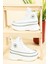 Guja Kalın Taban Fermuarlı Sneakers Beyaz 2