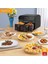 Max Plus Xxl 1800W (4lt+4lt) 8lt Çift Hazneli Smart Airfryer Air Fryer Yağsız Sıcak Hava Fritözü Siyah 5