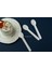 Vavpaper Kağıt Kaşık 100% Virjin Kraft Kağıttan Üretilmiş Beyaz 100 Adet SPOON001 4