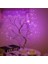 LED Night Light Mini Christmas Tree Copper Wire Garland Lamp For Children Home Room Decoration Decor Fairy Light Holiday Lighting (Yurt Dışından) 1