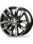 CMS-986-03 6.5X16-5X120 ET52 65.1 Complete Black Gloss Jant (4 Adet) 1