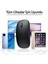 Premium Ultra Slim Mat Black Şarjlı Kablosuz Bluetooth 3.0 1600 Dpi Optical Sessiz Mouse 1