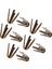 10 Paket Pirinç Golf Adaptü Şimleri Fit .335 .350 Golf Şaft Shim Adaptü .335'E (Yurt Dışından) 1