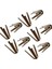 10 Paket Pirinç Golf Adaptü Şimleri Fit .335 .350 Golf Şaft Shim Adaptü .335'E (Yurt Dışından) 5