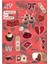 Red Aesthetic Sticker Seti - Ajanda - Laptop - Telefon Sticker Seti 17 Adet 1