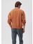 Erkek Baskılı Kahverengi Sweatshirt 0S10009-81216 2