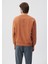 Erkek Baskılı Kahverengi Sweatshirt 0S10009-81216 4