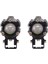Offroad Sis Lambası Beyaz-Sarı Çakarlı (6.5 cm x 4.5cm 6.5cm ) 10W 12-80V Set / LASS347 5