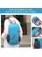 Lywencom Yürüyüş Sırt Çantası, Açık Hava Kamp Pikniği Için Uygun 20L Hafif Katlanabilir Su Geçirmez Ultra Hafif Sırt Çantası, Mavi/patchwork, (Yurt Dışından) 4