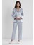 1438 Saten Dantelli Pijama Takımı 1