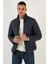 Su Itici Slim Fit Cepli Dik Yaka Şişme Mont Erkek Mont 649010 3