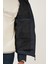 Su Itici Slim Fit Cepli Dik Yaka Şişme Mont Erkek Mont 649010 5