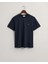 Erkek Lacivert Regular Fit Bisiklet Yaka Logolu T-Shirt 2003184.433 3