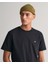Erkek Siyah Regular Fit Bisiklet Yaka Logolu T-Shirt 2003184.5 4