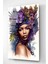 Afrikalı Kadın Cam Tablo, Dekoratif Cam Tablo 5