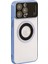 Iphone 14 Pro Max Mika Kamera Korumalı Magsafe Telefon Kılıfı Mavi 1