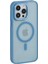 Iphone 14 Pro Max Blue Sky Magsafe Kılıf Kapak Koruma Açık Mavi 1
