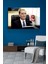 Atatürk Portresi - Yapay Zeka Tasarımlı Cam Tablo, Dekoratif Cam Tablo 4