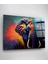 Colorful Elephant Cam Tablo, Dekoratif Cam Tablo 2
