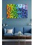 Colorful Butterflies Cam Tablo, Dekoratif Cam Tablo 4