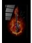 LED Aydınlatmalı Elektro Gitar Cam Tablo, Işıklı Cam Tablo 4