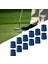 12 Adet Dayanıklı Golf Demir Yüksük Konik Ucu Adaptör Uç Kapakları Boyutu. 370 Katı Mavi (Yurt Dışından) 4