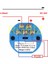 PT100 Sıcaklık Sensör Sinyali Için 4-20MA Çevirici Transmitter Modül 0c / 200C Dc 24V Rtd Termometr 5