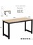 Tasarım 60X140CM Siyah Ofis Mutfak Çalışma Masası 2