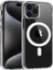 Apple iPhone 15 Pro Max Kılıf Magsafe Kablosuz Şarj Uyumlu Şeffaf Kapak 1
