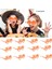 Halloween Camsız Balkabağı Şekilli Parti Gözlüğü 12 Adet Turuncu Renk 1