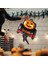 Halloween Kuyruklu Balkabağı Şekilli Süpershape Folyo Balon 1 Adet 88X61 cm 2