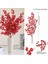5 Adet Holly Berry Yemiş Dalı Kokina Yılbaşı Ağacı Süsü 70 cm 1