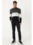 ALTINYILDIZ CLASSICS Erkek Siyah 360 Derece Her Yöne Esneyen Slim Fit Dar Kesim Pamuklu Esnek Rahat Pantolon 4