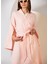 crave Oversize Pembe Uzun Kimono 5