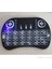 Işıklı Küçük Dokunmatik Kablosuz Mini Klavye Mouse Televizyon Ps3 Xbox 360 Pc Uyumlu 4