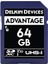 Delkin Devices Delkın Advantage 64GB Sd Uhs-I V30 Hafıza Kartı 1