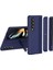 Samsung Galaxy Z Fold 4 Kılıf Standlı Veya Kalemli Lüx Sert Kapak Alp1 Lacivert 1