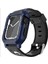 Apple Watch Se 2 2022 44MM Kordon Saat Etrafı Full Korumalı Defens Armor Lacivert 1