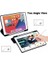 Apple iPad Pro 10.5 Kılıf Yatay Standlı Uyku Modlu Kalem Bölmeli Arkası Silikon Smart Kılıf (Model A1701,A1709,A1852) 4